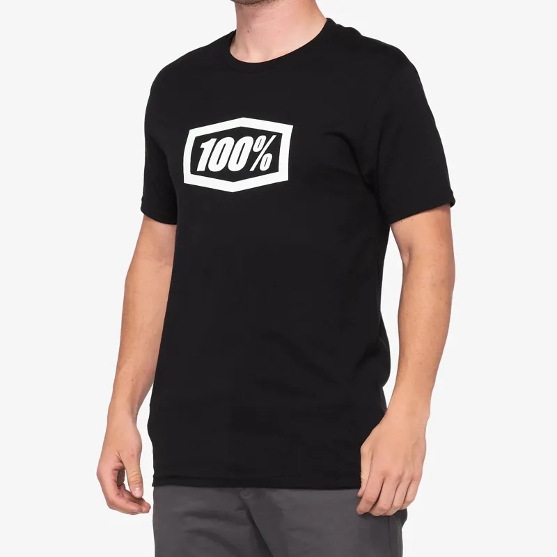 100 Percent Icon Men's Short Sleeve T-Shirt - Black