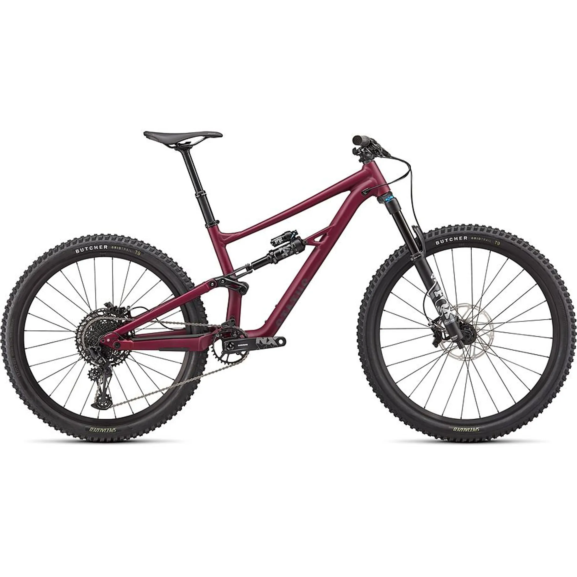 Specialized Status 140 Full Suspension Mountain Bike Raspberry