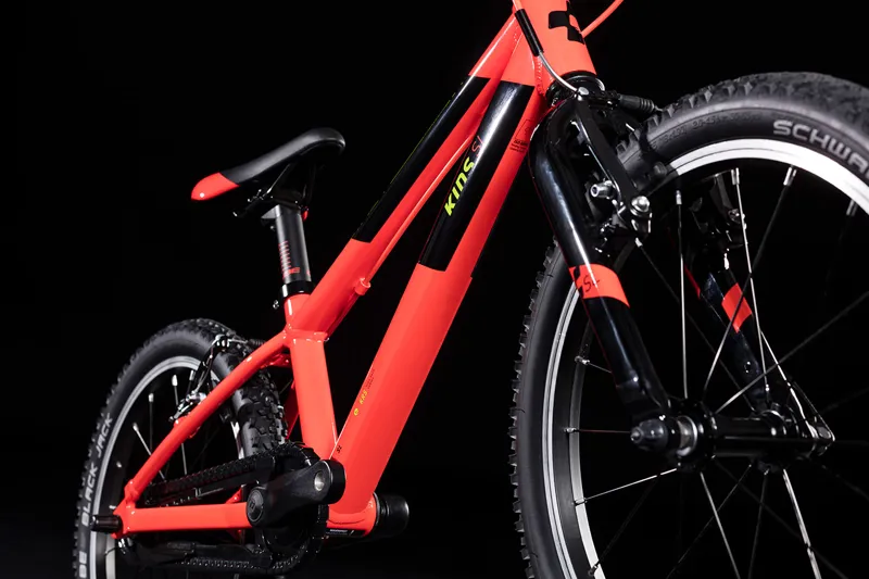 Cube Cubie 180 SL 18w 2020 Kids Bike - Red/Green/Black-2