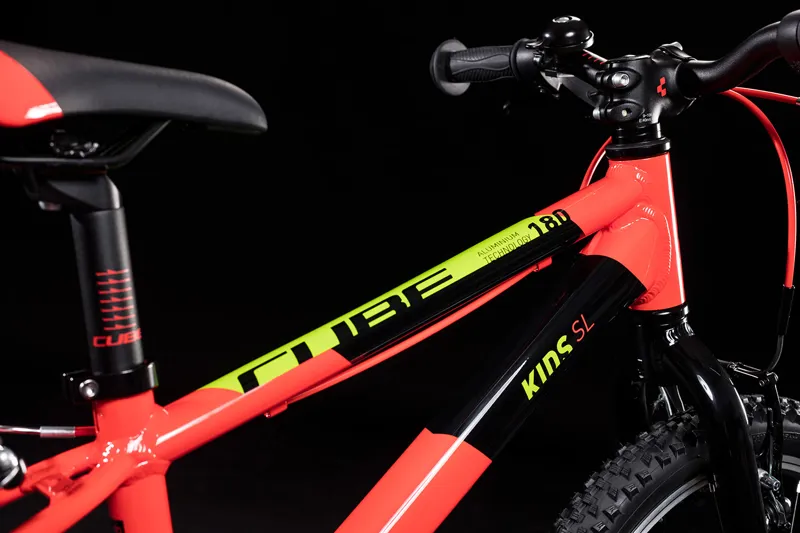 Cube Cubie 180 SL 18w 2020 Kids Bike - Red/Green/Black-3