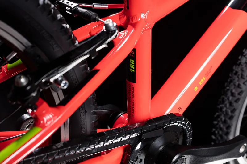 Cube Cubie 180 SL 18w 2020 Kids Bike - Red/Green/Black-4