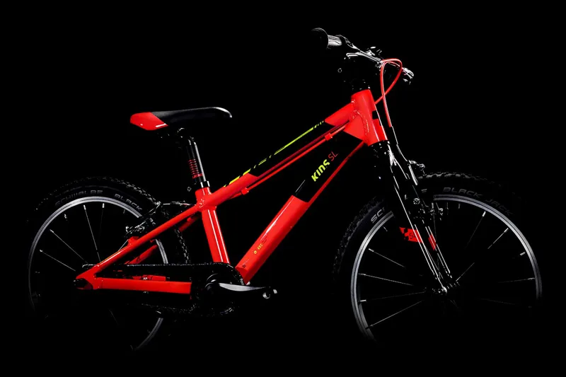 Cube Cubie 180 SL 18w 2020 Kids Bike - Red/Green/Black-1