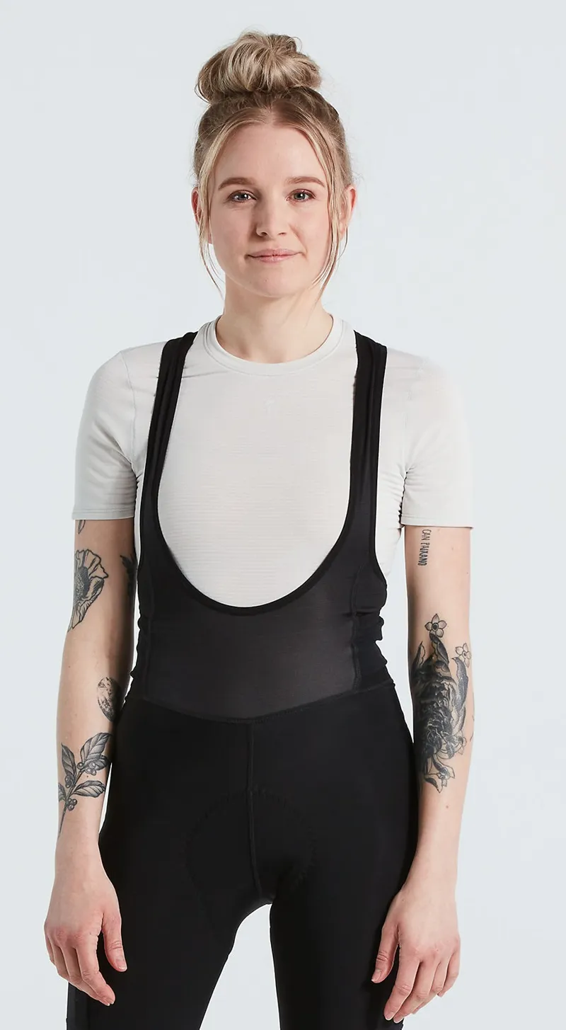 Spcialized Power Grid Short Sleeve Women's Base Layer - Dove Grey