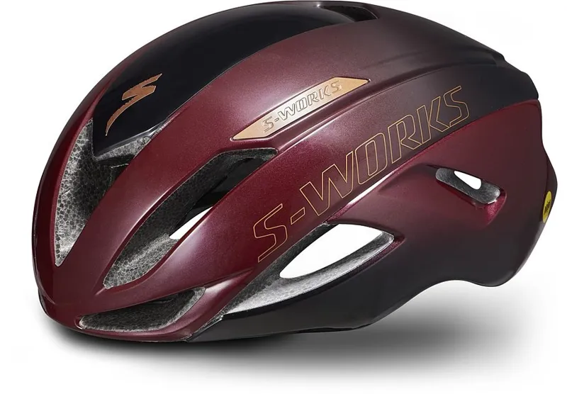 Specialized S-Works Evade MIPS Road Helmet - Maroon/Matt Black