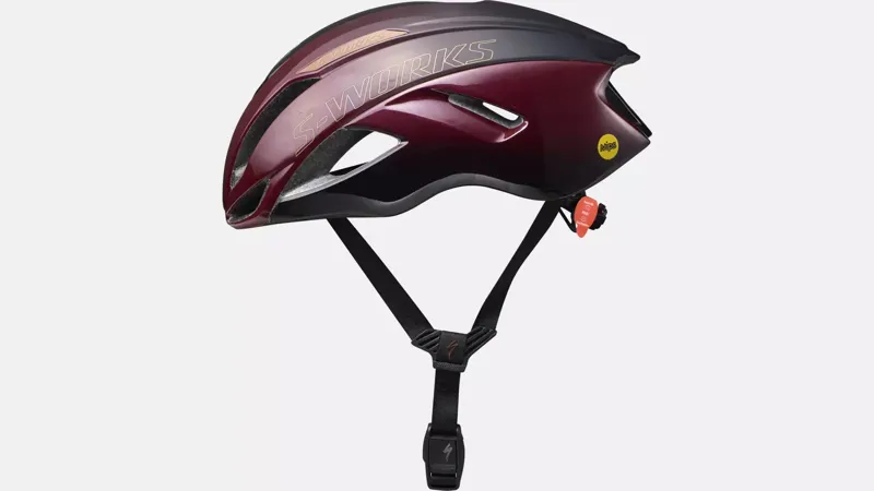 Specialized S-Works Evade MIPS Road Helmet - Maroon/Matt Black-3