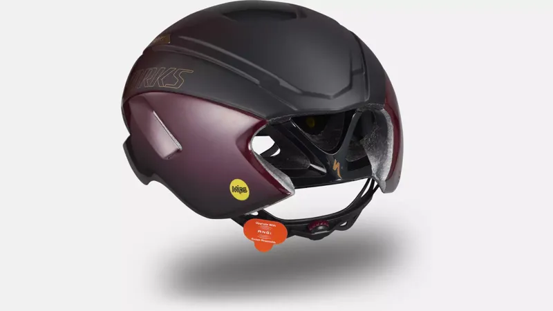 Specialized S-Works Evade MIPS Road Helmet - Maroon/Matt Black-5
