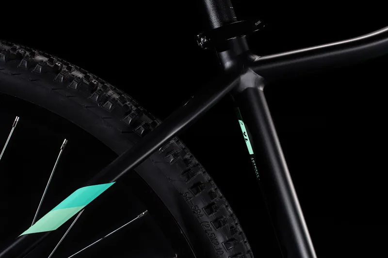Cube Access WS 27.5/29er 2020 Womens Hardtail MTB Bike - Black/Mint-3