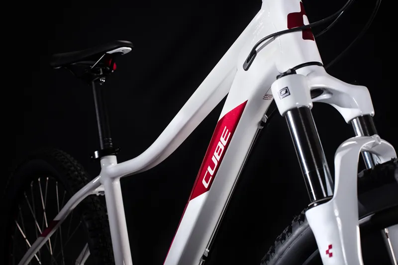 Cube Access WS EAZ 27.5/29er 2020 Womens Hardtail MTB - White/Berry-3