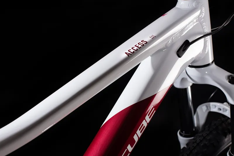 Cube Access WS EAZ 27.5/29er 2020 Womens Hardtail MTB - White/Berry-4