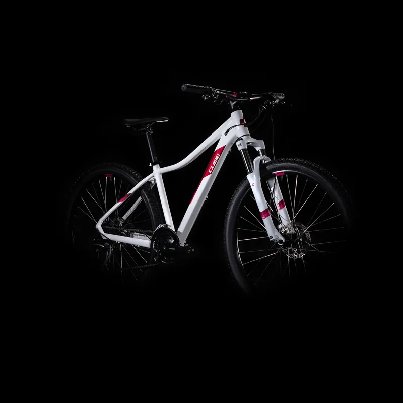 Cube Access WS EAZ 27.5/29er 2020 Womens Hardtail MTB - White/Berry-1