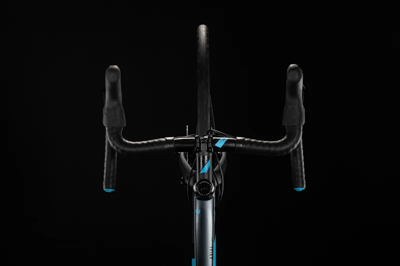 Cube Axial Race Womens 2020 Road Bike - Iridium/Aqua-4