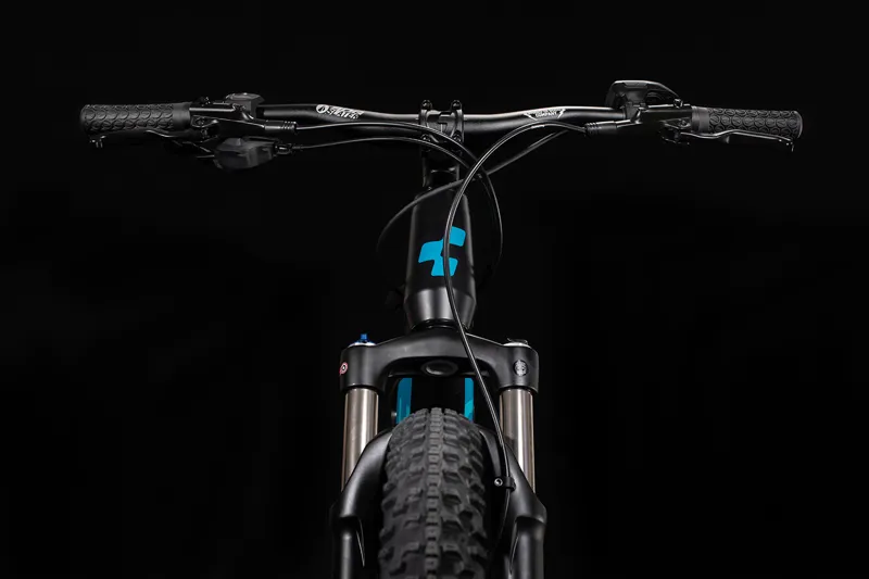 Cube Acid 240 Hybrid Youth SL 400 2020 Kids Elecreic Bike - Black/Blue-2