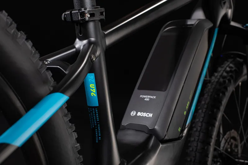 Cube Acid 240 Hybrid Youth SL 400 2020 Kids Elecreic Bike - Black/Blue-3