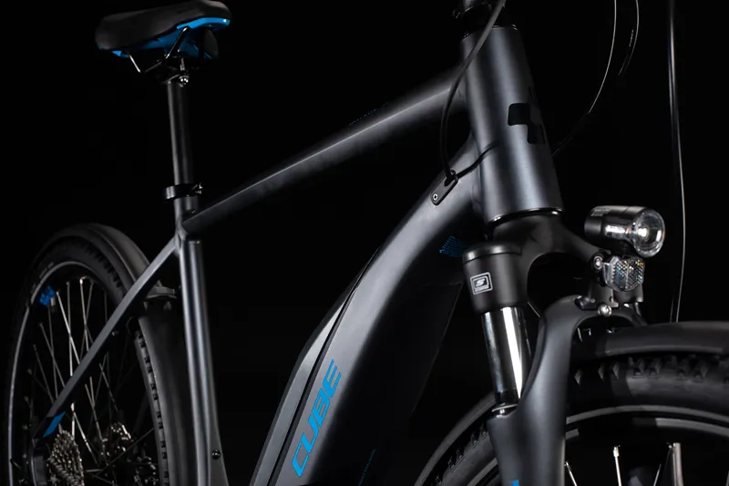 Cube Nature Hybrid One 400 Allroad 2020 Electric Urban Bike - Iridium-2