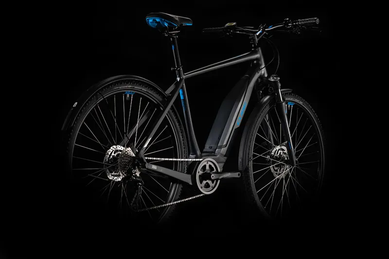 Cube Nature Hybrid One 400 Allroad 2020 Electric Urban Bike - Iridium-1