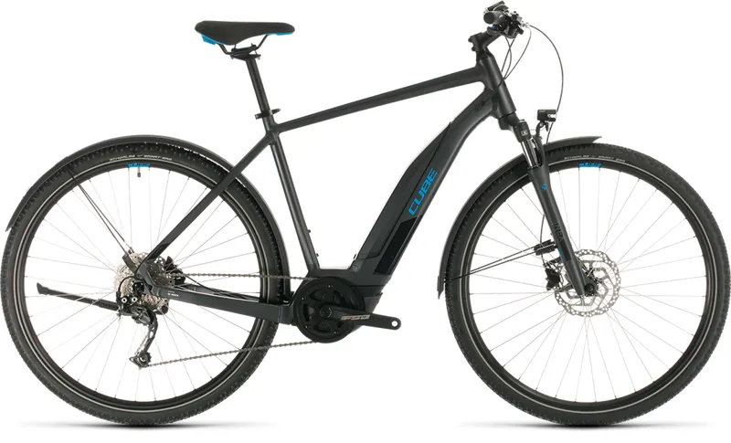 Cube Nature Hybrid One 500 Allroad 2020 Electric Urban Bike - Iridium