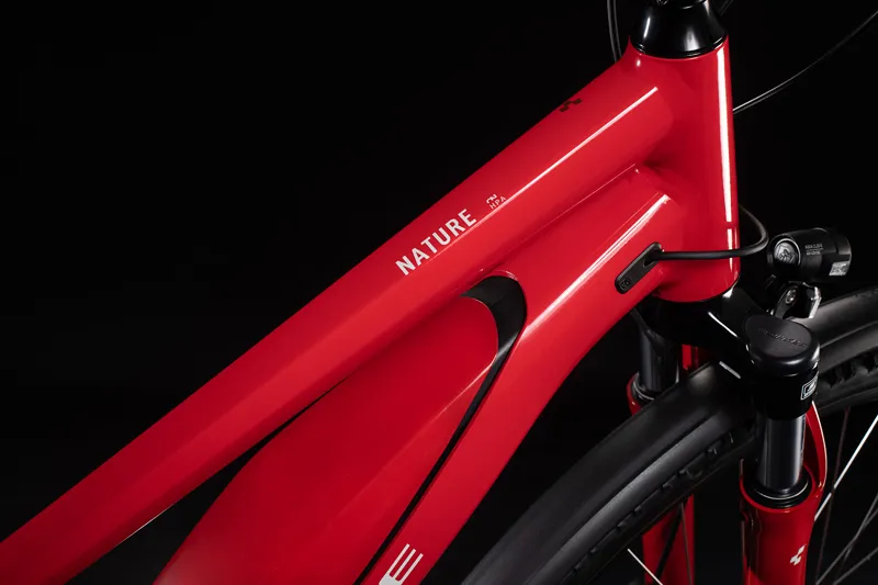 Cube Nature Hybrid One 500 Allroad Trapeze 2020 Electric Bike - Red-2