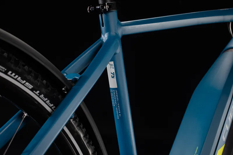 Cube Nature Hybrid EXC 500 Allroad 2020 Electric Urban Bike - Blue-4