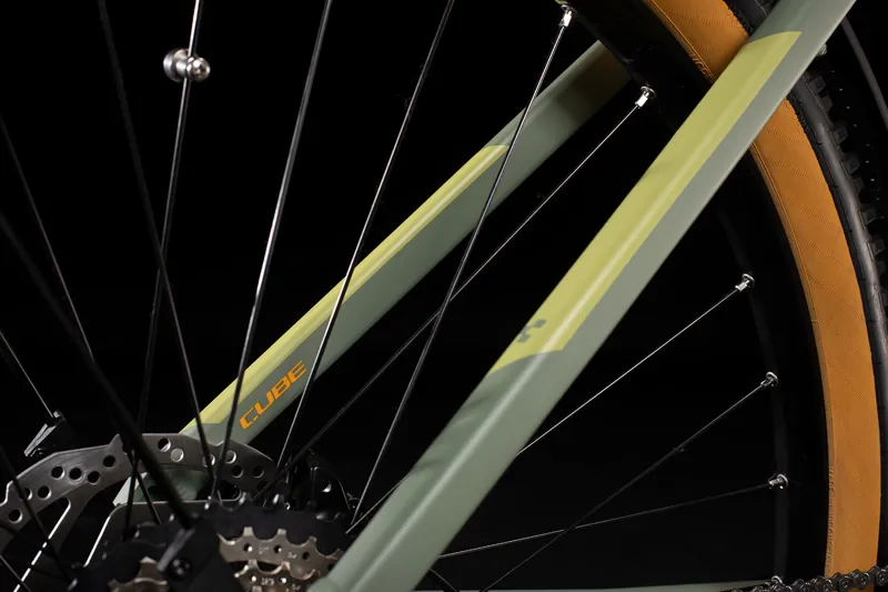 Cube Cross Hybrid Pro 625 Allroad Womens 2020 Electric Bike - Green-3