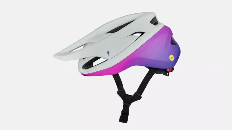 Specialized Camber MIPS MTB Helmet - White Dune/Purple Orchid-1