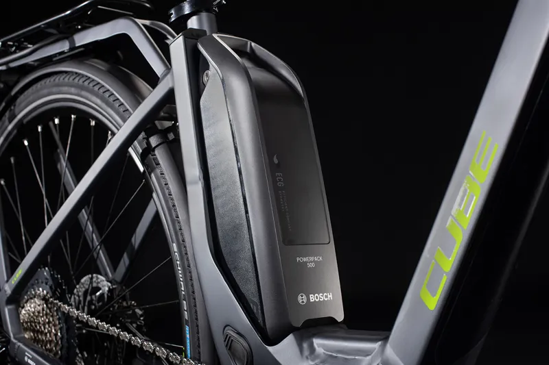 Cube Touring Hybrid EXC 500 Easy Entry 2020 Electric Bike Iridium