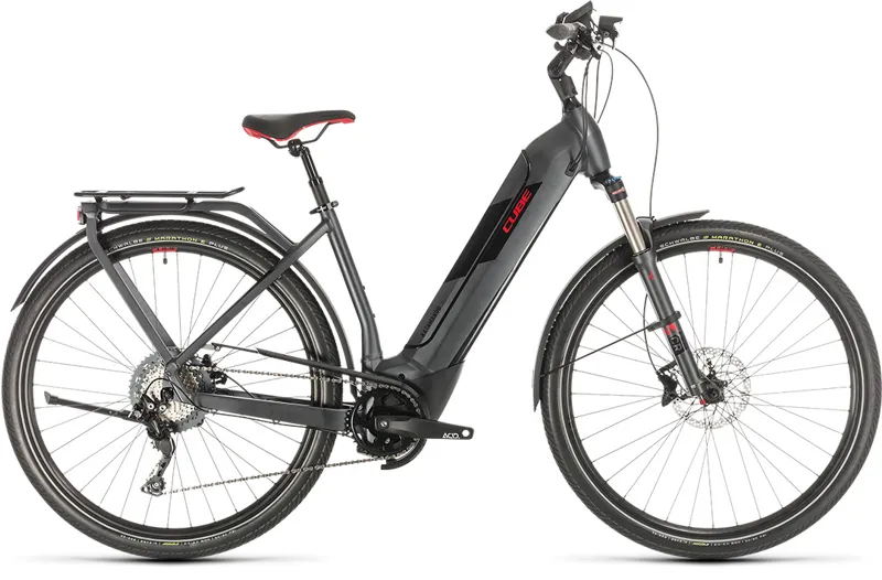 Cube Kathmandu Hybrid EXC 625 Easy Entry 2020 Electric Bike Iridium