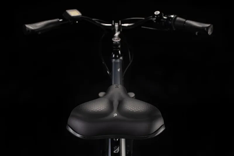 Cube Town Hybrid One 400 2020 Electric Urban Bike - Iridium/Black-4