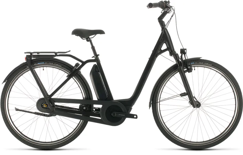 Cube Town Hybrid EXC 500 2020 Electric Urban Bike - Black Edition