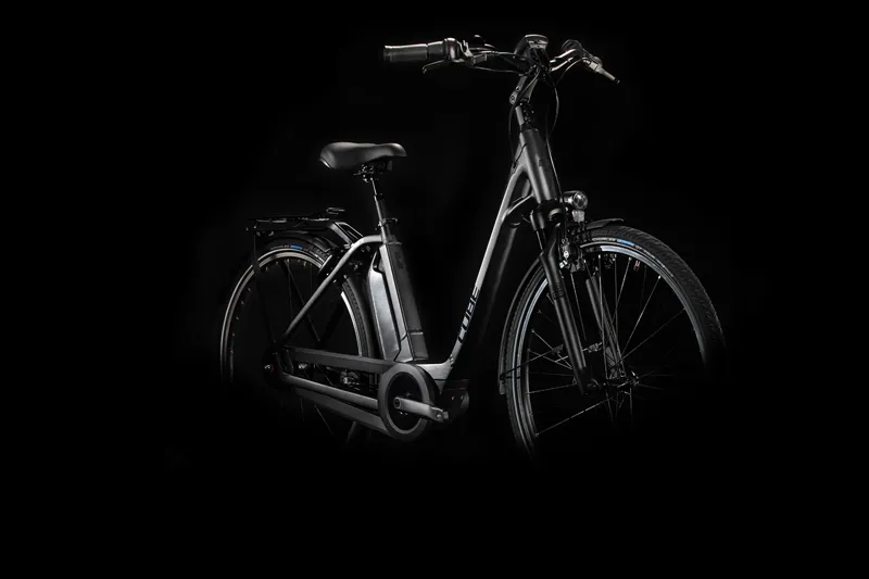 Cube Town Hybrid EXC 500 2020 Electric Urban Bike - Black Edition-1