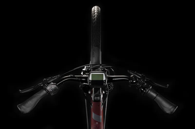 Cube Town Hybrid EXC 500 2020 Electric Urban Bike - Red/Black-5