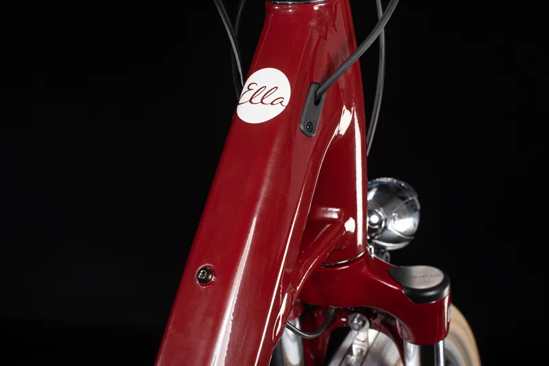 Cube Ella Ride Hybrid 500 Womens 2020 Electric Urban Bike - Red/White-3