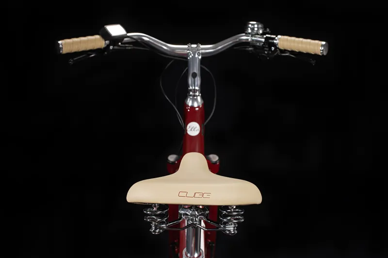 Cube Ella Ride Hybrid 500 Womens 2020 Electric Urban Bike - Red/White-4