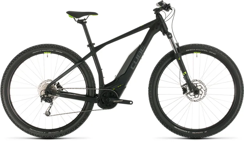 Cube Acid Hybrid One 500 29er 2020 Electric MTB - Black/Green