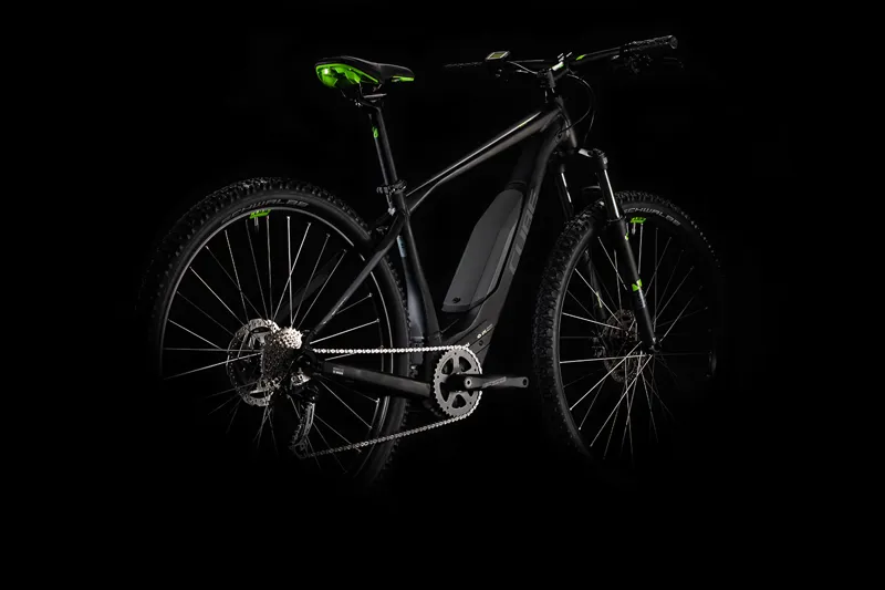 Cube Acid Hybrid One 500 29er 2020 Electric MTB - Black/Green-1