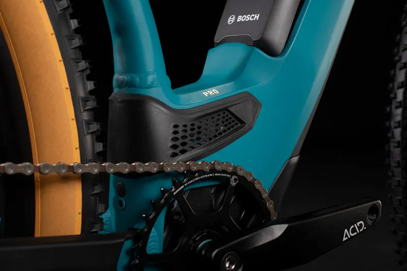 2020 Cube Reaction Hybrid Pro Electric MTB 500 - 29er - Pine/Orange-2