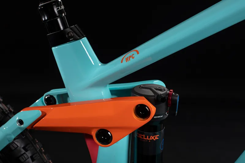Cube Stereo Hybrid 160 HPC SL 625 27.5 2020 Electric MTB - Blue/Orange-4