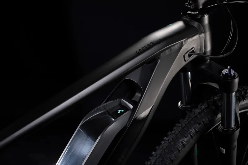 Cube Access Hybrid Pro 500 Womens 2020 Electric MTB - Black/Mint-3