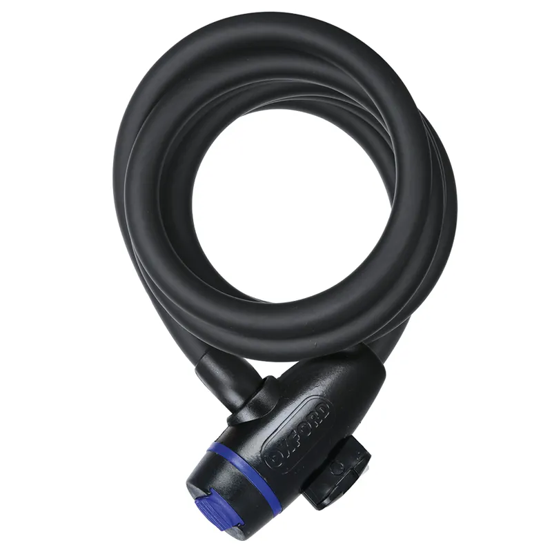 Oxford Cable Lock - 1800mm x12mm - Smoke