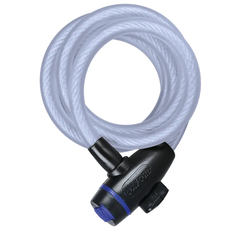 Oxford Cable Lock - 1800mm x12mm - Clear
