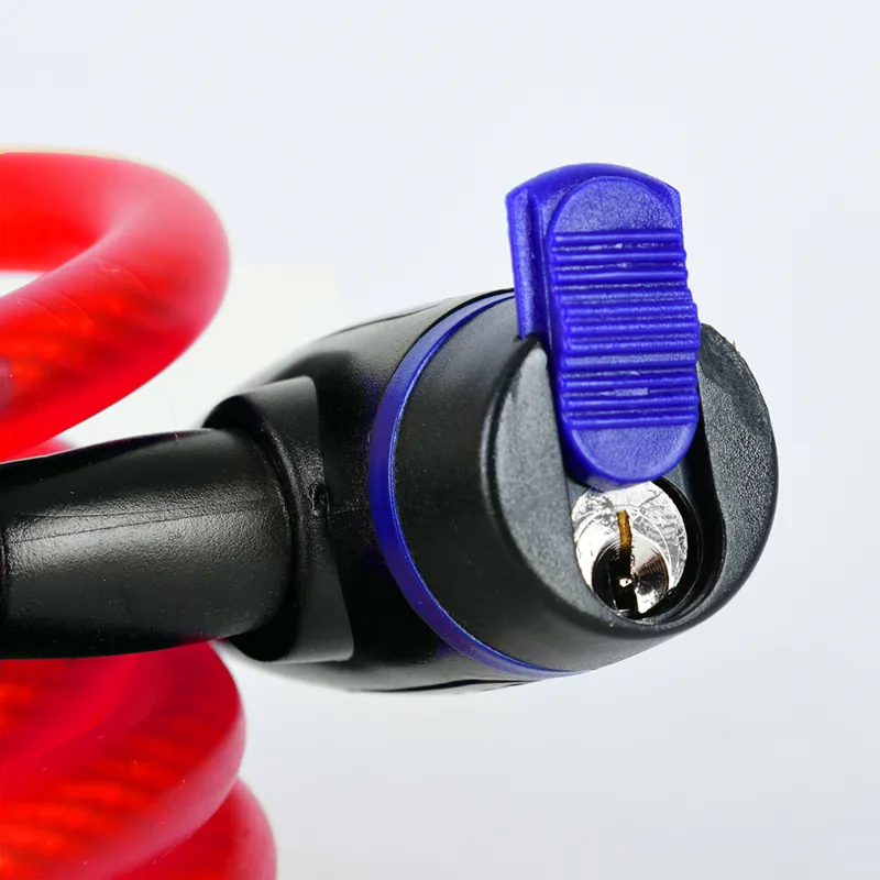 Oxford Cable Lock - 1800mm x12mm - Red-3
