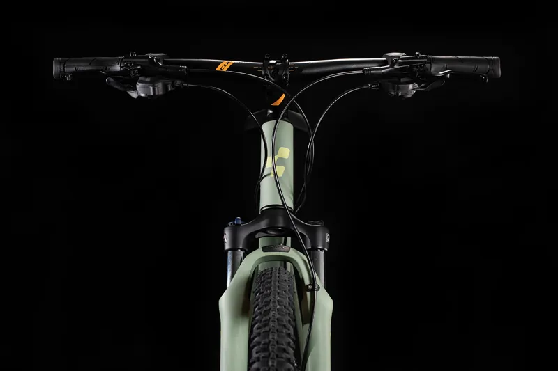 Cube Nature EXC 2020 Hybrid Bike - Green/Orange