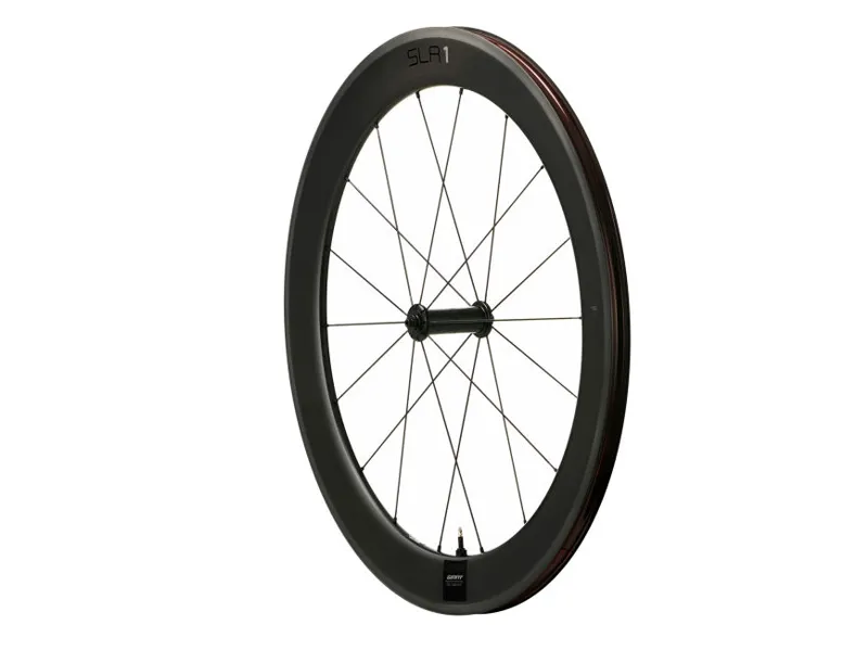 Giant SLR 1 65 Rim Brake Carbon Front Road Wheel - Black-1