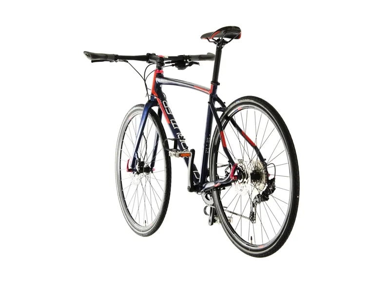 Claud Butler Quest 10 2019 Hybrid Bike - Blue/Red-3