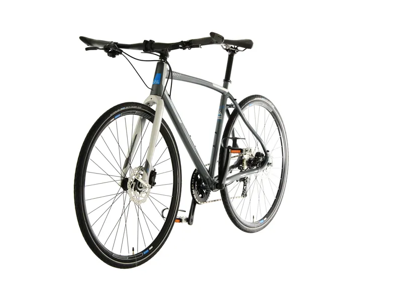 Claud Butler Quest 11 2019 Hybrid Bike - Grey/White-4