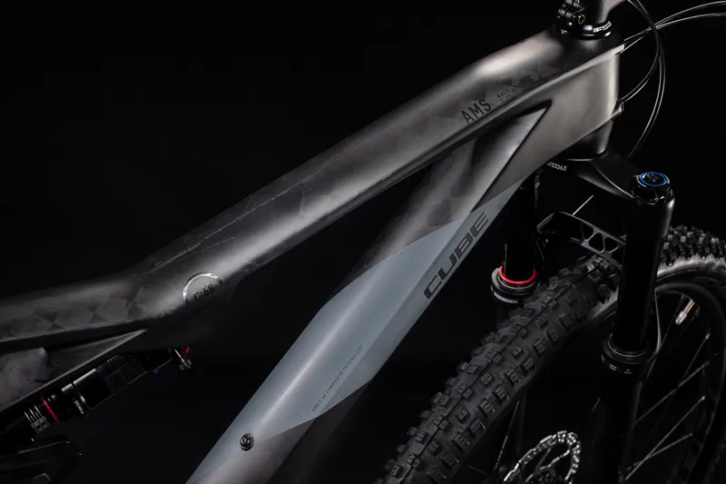 Cube AMS 100 C:68 Race 29er 2020 Full Suspension MTB - Carbon/Grey-4