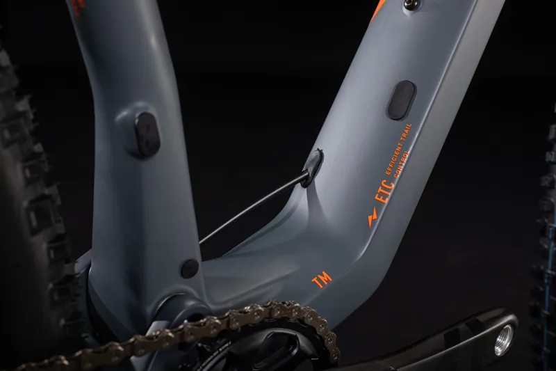 Cube AMS 100 C:68 TM 29er 2020 Full Suspension MTB - Grey/Orange-4