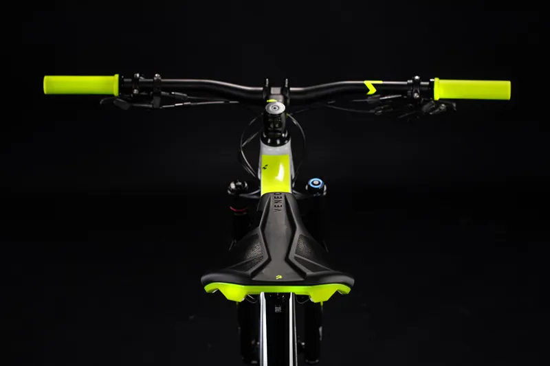 Cube Stereo 120 Race 29er 2020 Full Suspension MTB - Lightgrey/Yellow-2