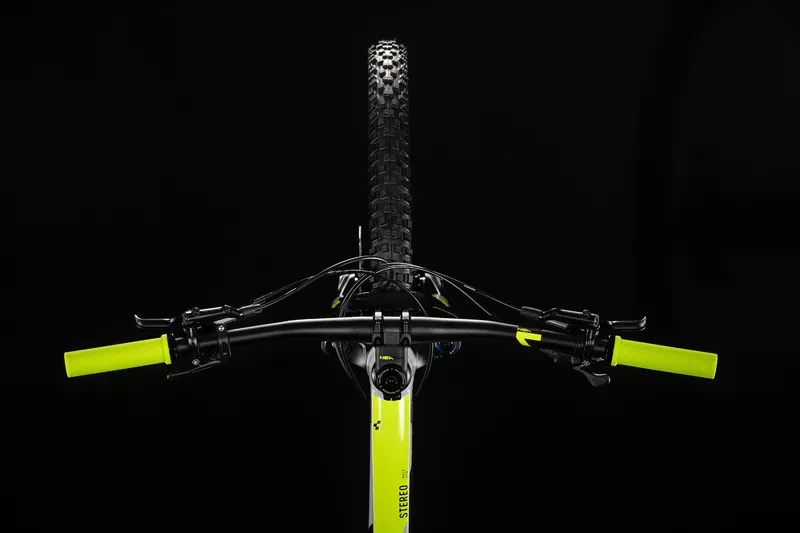 Cube Stereo 120 Race 29er 2020 Full Suspension MTB - Lightgrey/Yellow-7