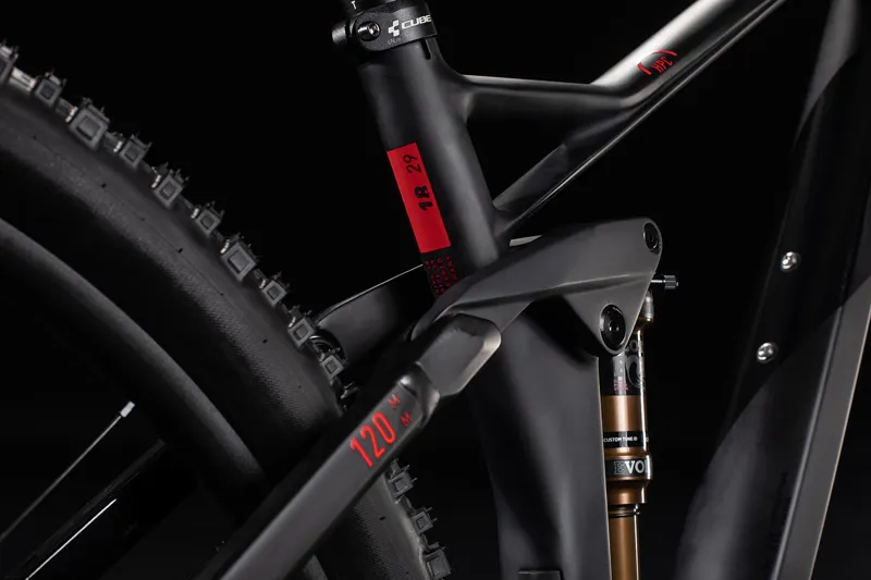 Cube Stereo 120 HPC SLT 29er 2020 Full Suspension MTB - Carbon/Red-3