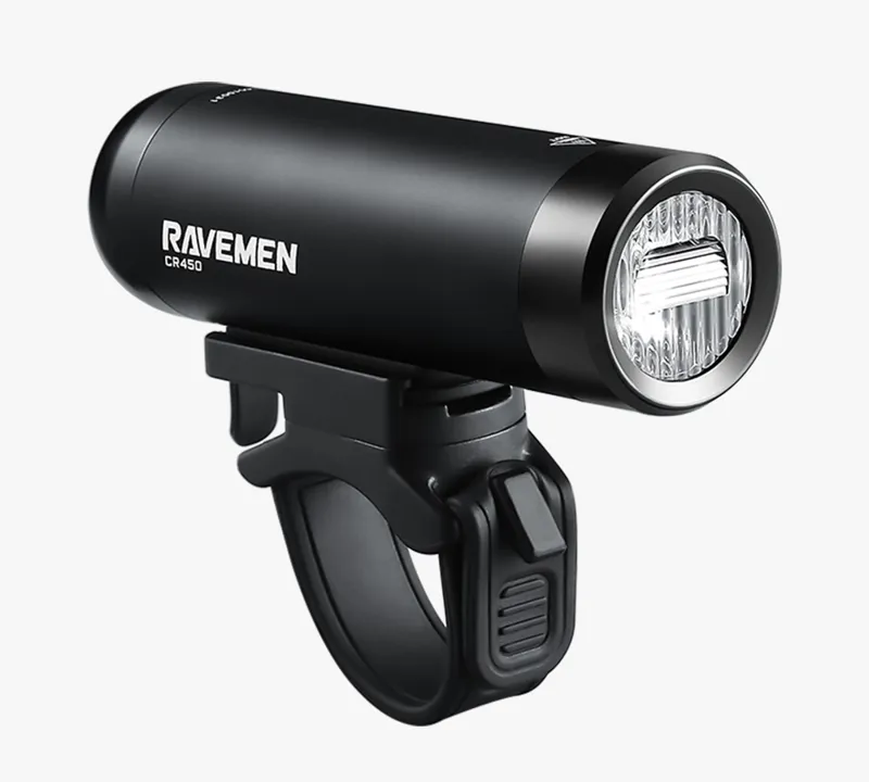 Ravemen CR450 USB Rechargeable LED Front Light - Black